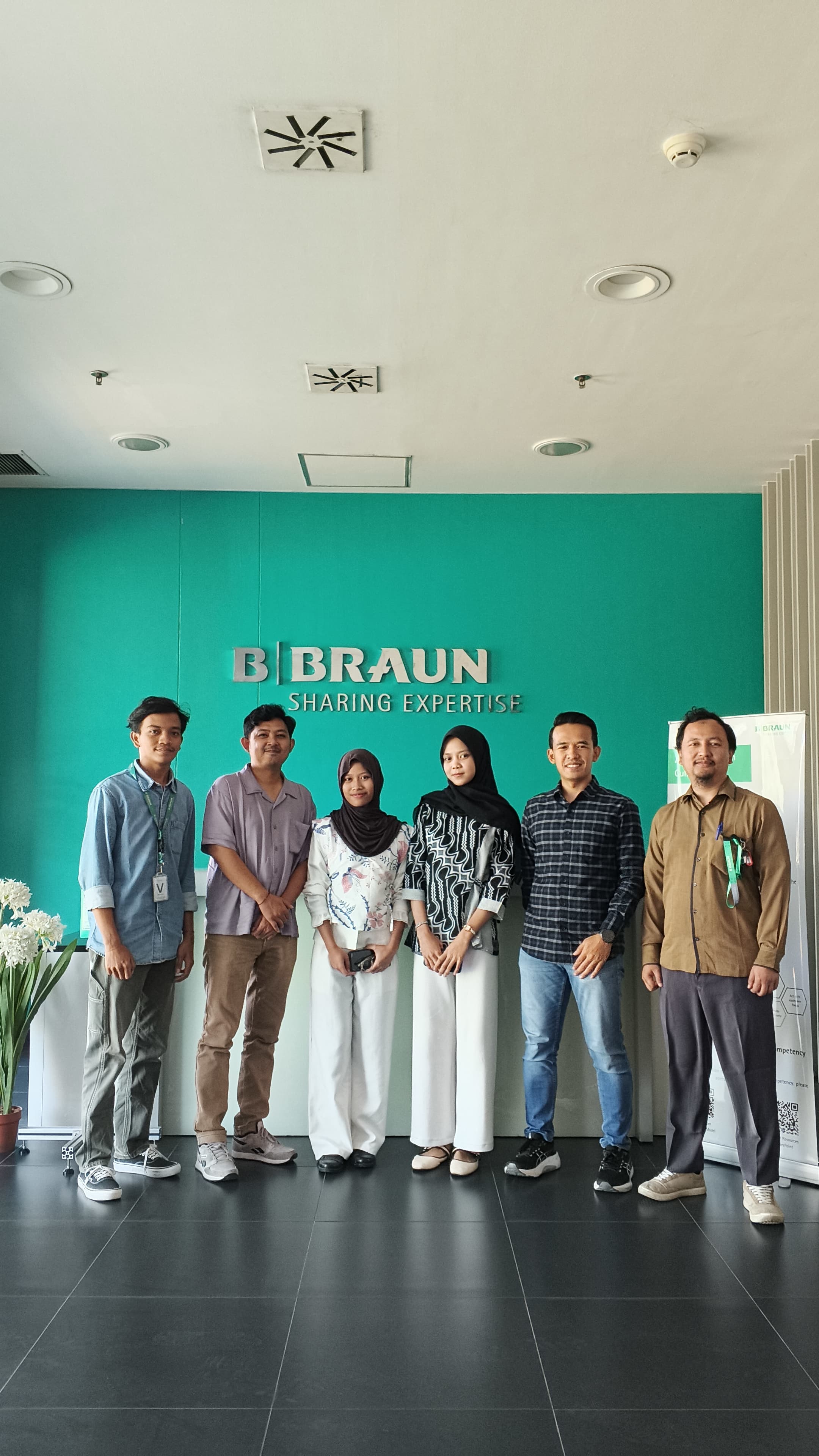 Siswa PKL di PT. B Braun
